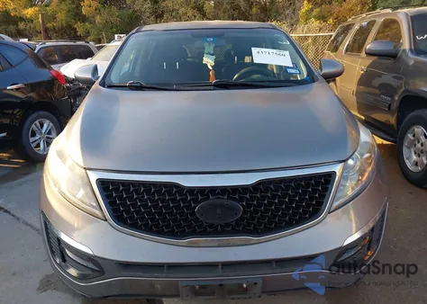2016 Kia Sportage Lx from USA, damaged, VIN KNDPB3ACXG7865949